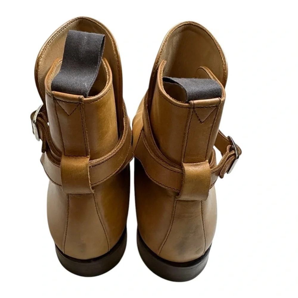 Tan Leather Men's Boots